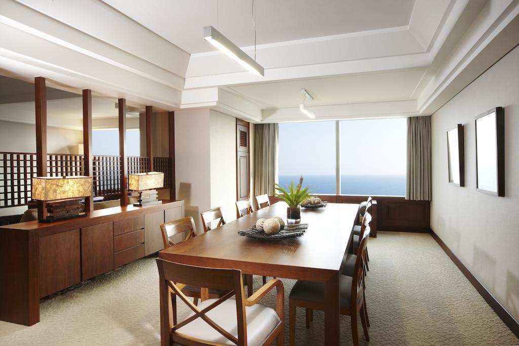 Haeundae Grand Hotel Ciudad Metropolitana de Ciudad Metropolitana de Busan Exterior foto A dining room