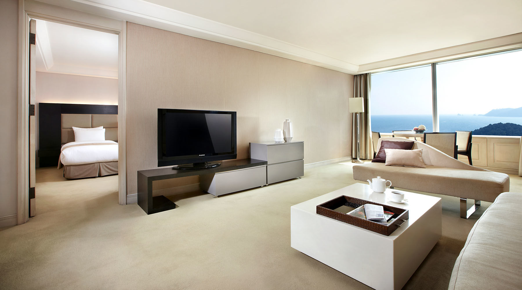 Haeundae Grand Hotel Ciudad Metropolitana de Ciudad Metropolitana de Busan Habitación foto A suite at the hotel
