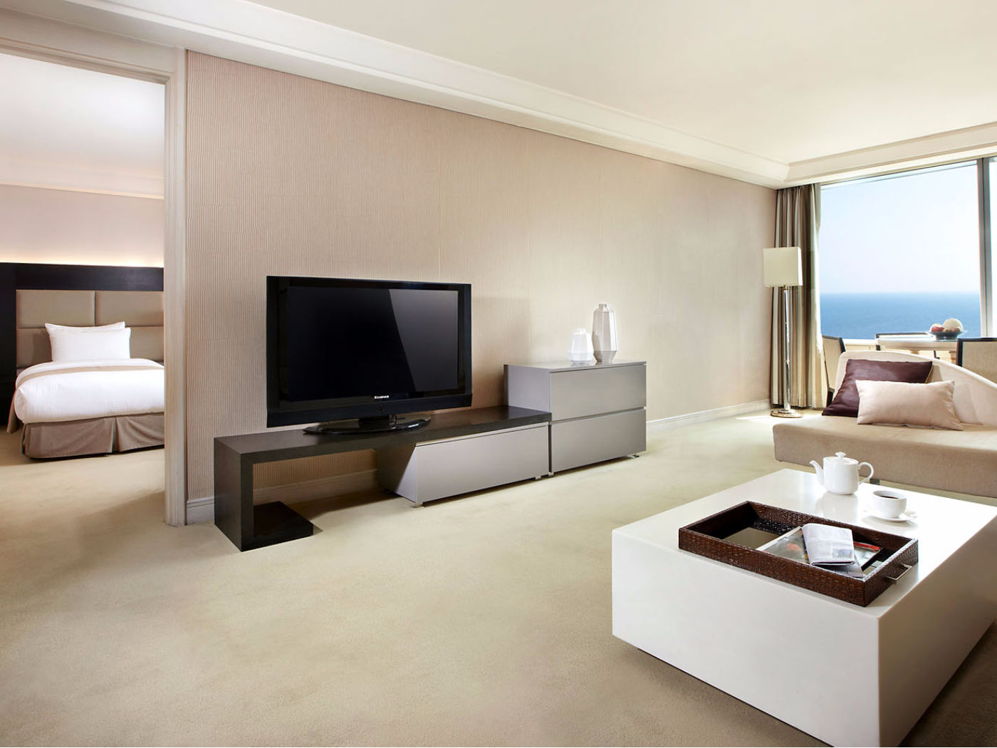 Haeundae Grand Hotel Ciudad Metropolitana de Ciudad Metropolitana de Busan Exterior foto A suite at the hotel