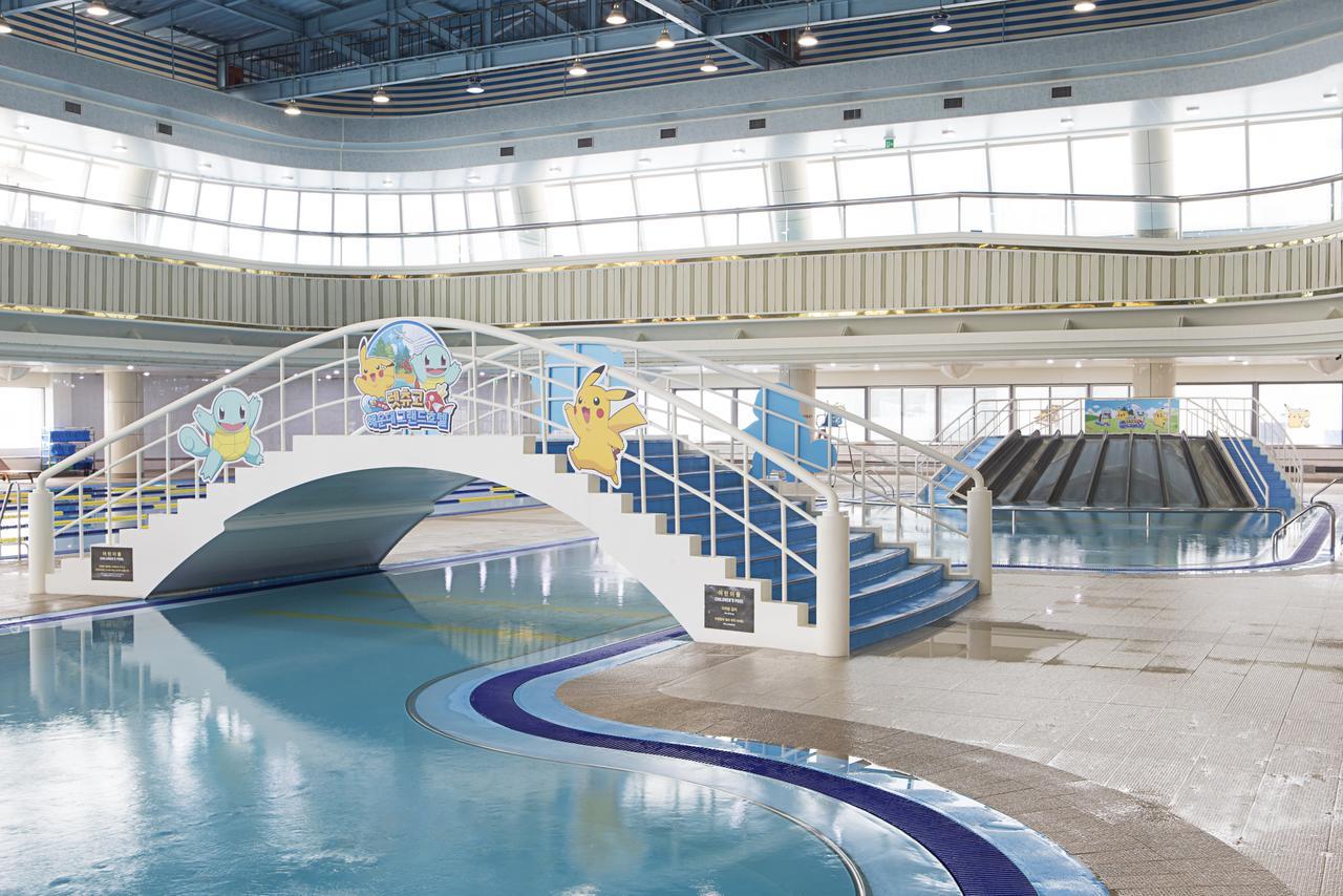 Haeundae Grand Hotel Ciudad Metropolitana de Ciudad Metropolitana de Busan Exterior foto The interior of the water park