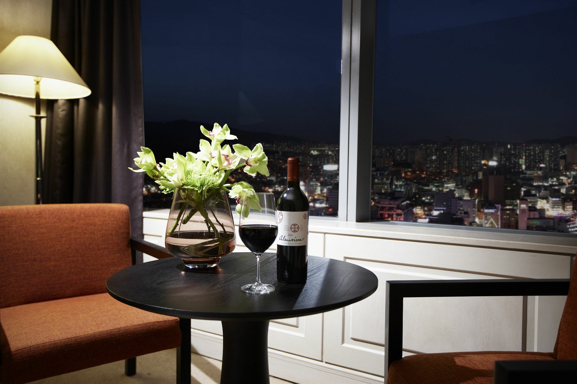 Haeundae Grand Hotel Ciudad Metropolitana de Ciudad Metropolitana de Busan Exterior foto A view from a room at the hotel